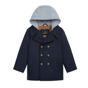 London Fog Boys Dress Coat – Navy – Size 2T/4T – New